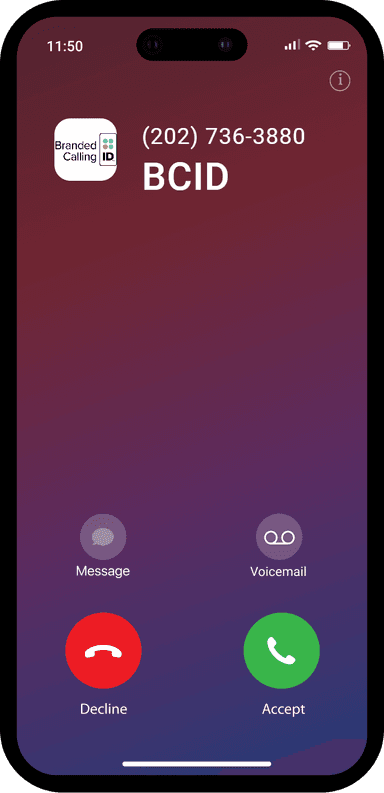 iPhone Branded Call Display